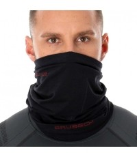 Uniwersalny szalik rurkowy Brubeck Merino KM10360 - Black