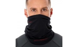 Uniwersalny szalik rurkowy Brubeck Merino KM10360 - Black