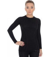 Brubeck Palaidinė Moterims Active Wool czarny - Black