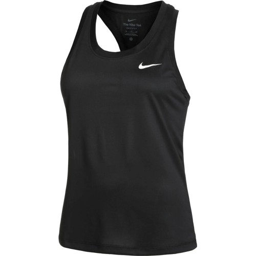 Damski top na ramiączkach Nike Dri-FIT Rlgd Racer, czarny DX0706 010