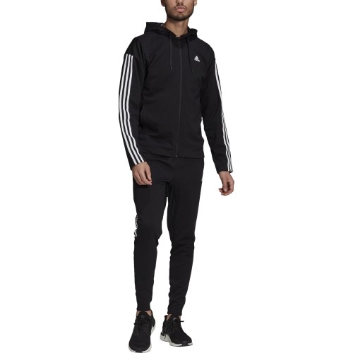 Dres Adidas M Rib Tracksuit, czarny