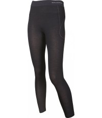 Spodnie damskie Brubeck Active Wool, czarne LE11700