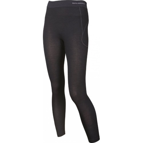 Spodnie damskie Brubeck Active Wool, czarne LE11700