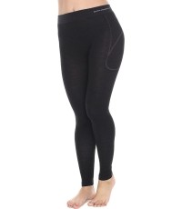 Spodnie damskie Brubeck Active Wool, czarne LE11700 - Czarny