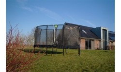 EXIT Allure Premium trampolina 244x427cm - czarna