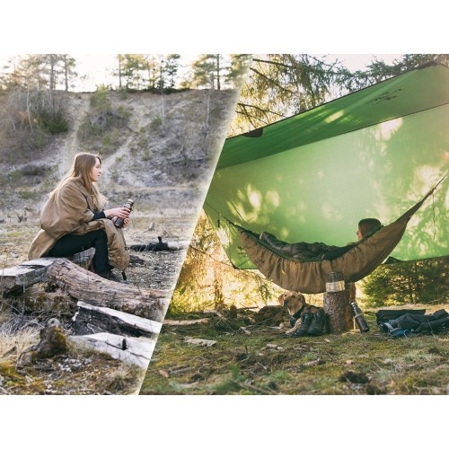 Ocieplenie Izolacja hamaka Amazonas Underquilt Poncho, 2 w 1