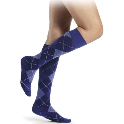 Kompresinės moteriškos kojinės MICROFIBER SHADES by SIGVARIS - Violetinė