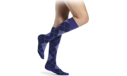 Kompresinės moteriškos kojinės MICROFIBER SHADES by SIGVARIS - Violetinė