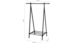 Wieszak stojak szafa garderoba na ubrania