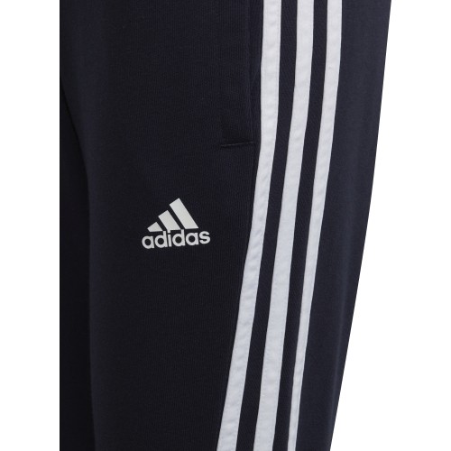 Dres dziecięcy Adidas LK Logo Jog Set Blue Black HF1899