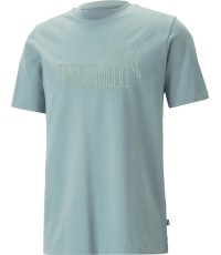 Puma Ess Elevated Pique Tee Green 673385 85 koszulka męska