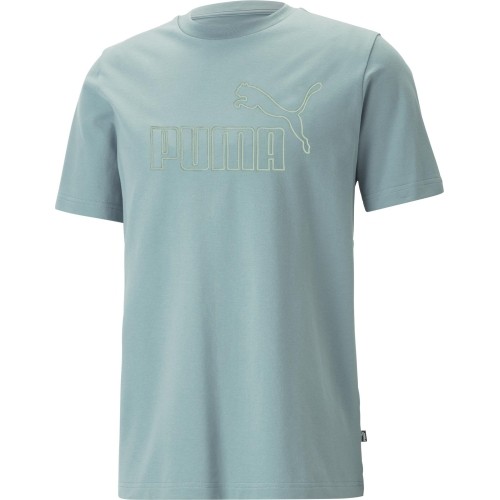 Puma Ess Elevated Pique Tee Green 673385 85 koszulka męska