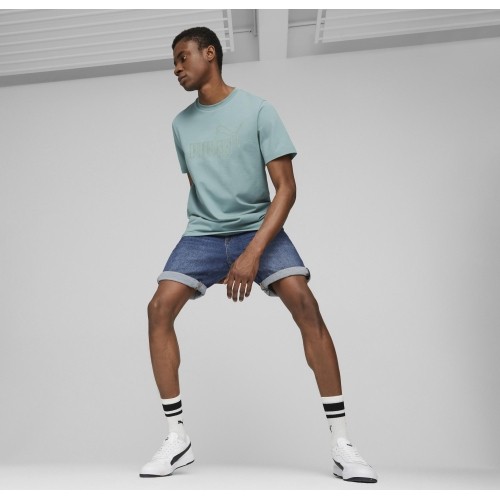 Puma Ess Elevated Pique Tee Green 673385 85 koszulka męska