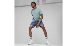 Puma Ess Elevated Pique Tee Green 673385 85 koszulka męska
