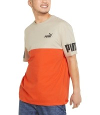 Koszulka męska Puma Power Colorb Orange Grey 847389 64