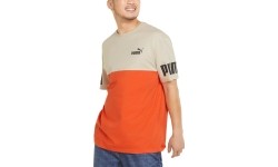 Koszulka męska Puma Power Colorb Orange Grey 847389 64