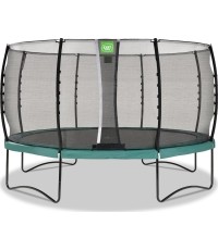 Trampolina EXIT Allure Classic ø427 cm - zielona
