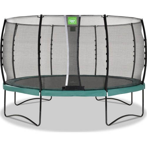 Trampolina EXIT Allure Classic ø427 cm - zielona