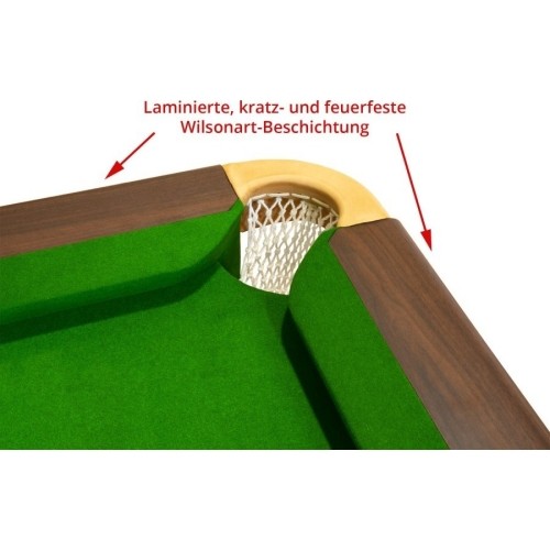 Stół bilardowy, snookerowy Dynamic Prince II Steelblock Mahoń 12ft.