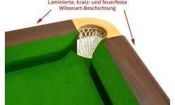 Stół bilardowy, snookerowy Dynamic Prince II Steelblock Mahoń 12ft.