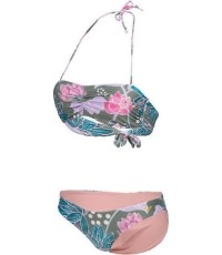 W Arena Bandeau Bikini Allover Jade Mu 38 - 650