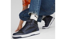 Puma Rebound V6 buty męskie, niebiesko-czarne 392326 08