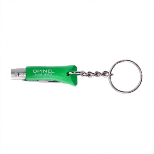 Nóż brelok Opinel Colorama 02 inox grab zielony