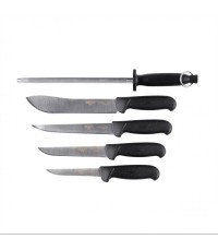 Komplet 4 noży rzeźniczych Mikov 300.005/D