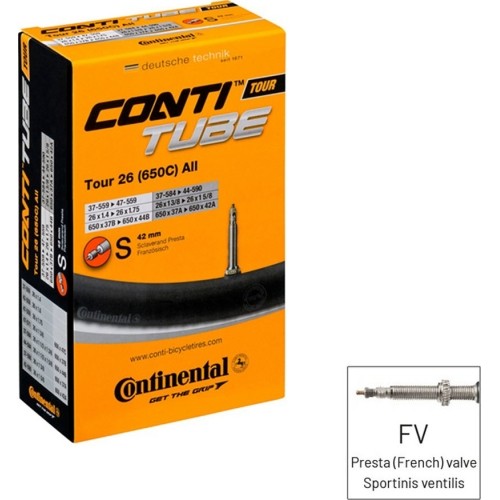 Kamera Continental TOUR 26 All // 26" x 1.40 / 1.75" (37/47 - 559), FV42 mm