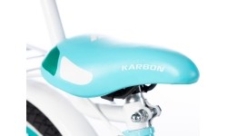 Rower Karbon Kitty 16 turquoise-white