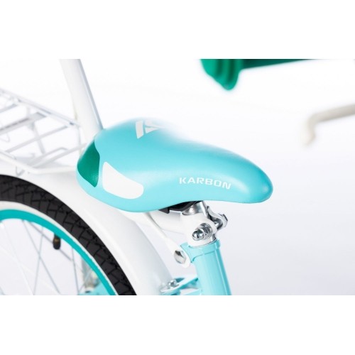 Rower Karbon Kitty 16 turquoise-white