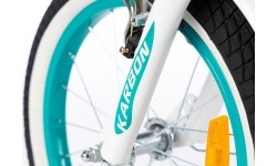 Rower Karbon Kitty 16 turquoise-white