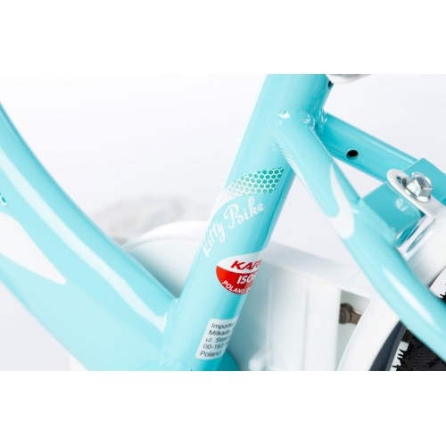 Rower Karbon Kitty 16 turquoise-white