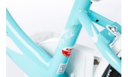 Rower Karbon Kitty 16 turquoise-white