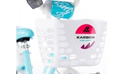 Rower Karbon Kitty 16 turquoise-white