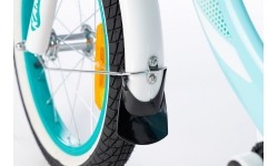 Rower Karbon Kitty 16 turquoise-white