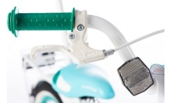 Rower Karbon Kitty 16 turquoise-white