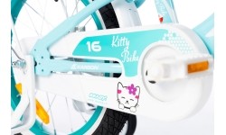Rower Karbon Kitty 16 turquoise-white