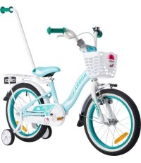 Rower Karbon Kitty 16 turquoise-white
