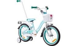 Rower Karbon Kitty 16 turquoise-white