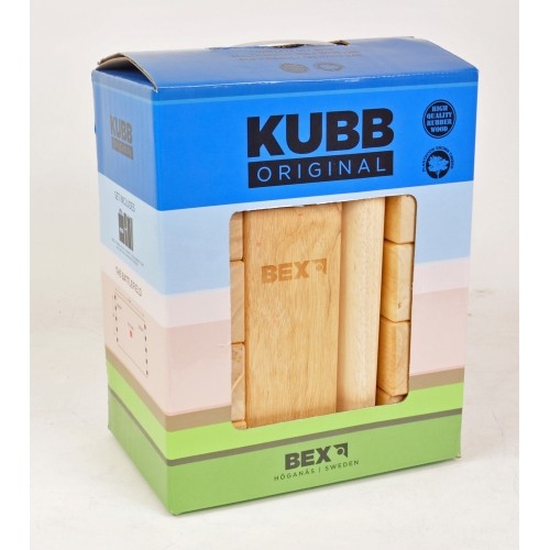 Gra towarzyska zręcznościowa drewniana KUBB Buffalo Original