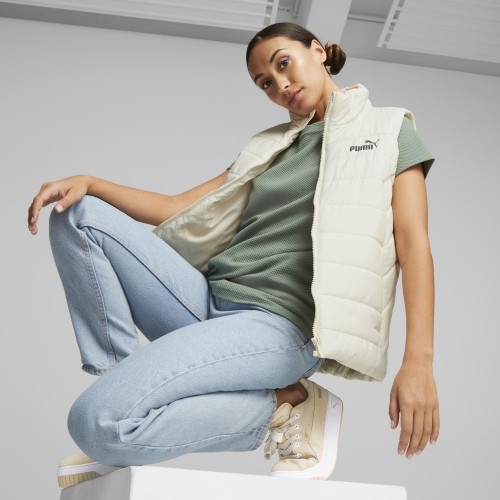 Puma damska kamizelka Ess Padded Vest Alpine White 848941 87