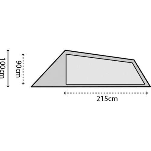 Namiot turystyczny kempingowy 2 osobowy Highlander Blackthorn 2