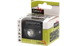 Latarka czołowa LED Cattara - czarna, 80 lm
