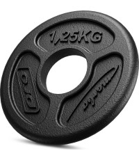 Olimpijski żeliwny talerz obciążeniowy Marbo 1,25 kg