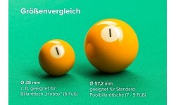 Zestaw bil bilardowych Dynamic Billiard Classic A-quality, 38 mm