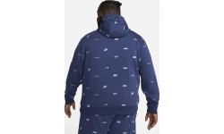 Nike Džemperis Vyrams M Nk Club+ Bb Po Hoodie Fleece Blue FB7434 410