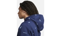 Bluza męska Nike Club+ BB PO Hoodie Fleece, niebieska FB7434 410