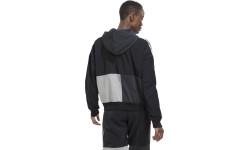 Adidas bluza damska rozpinana, szaro-czarna, HC8833