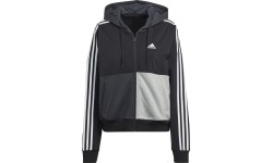 Adidas bluza damska rozpinana, szaro-czarna, HC8833